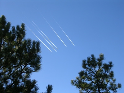 Jet Fighters Passing over Colorado, for 6 Minutes.